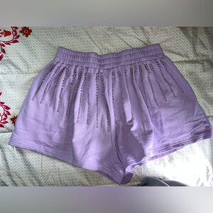 Queen of Sparkles Pearl Shorts